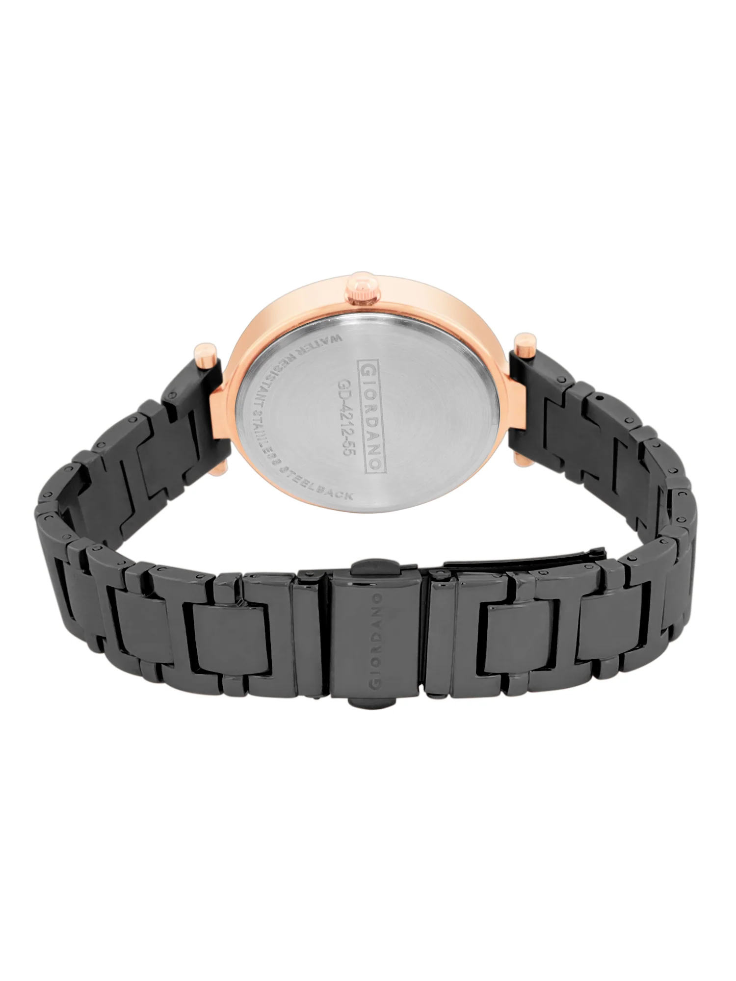 Giordano Beige Analog Wrist Watch for Women Stylish Metal Strap with Water Resistant,Deal Gift for Female - GD-4212-55 - Image 8