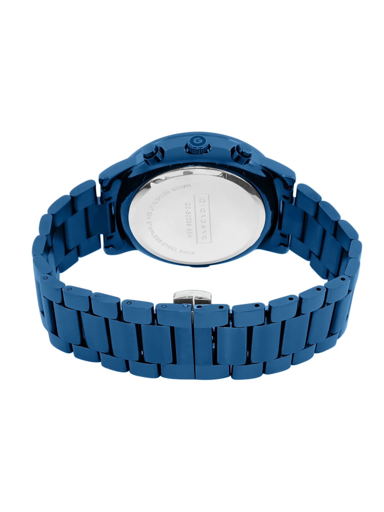 Giordano Black  Stylish Multifunctional Watch for Men with Roman Indices and Stainless Steel Strap  GZ-50056-55A - Image 8