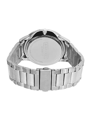 Giordano Classic Analog Watch for Men with Diamond Marked Dial and Stainless Steel Strap | GZ-50101-11 - Image 7
