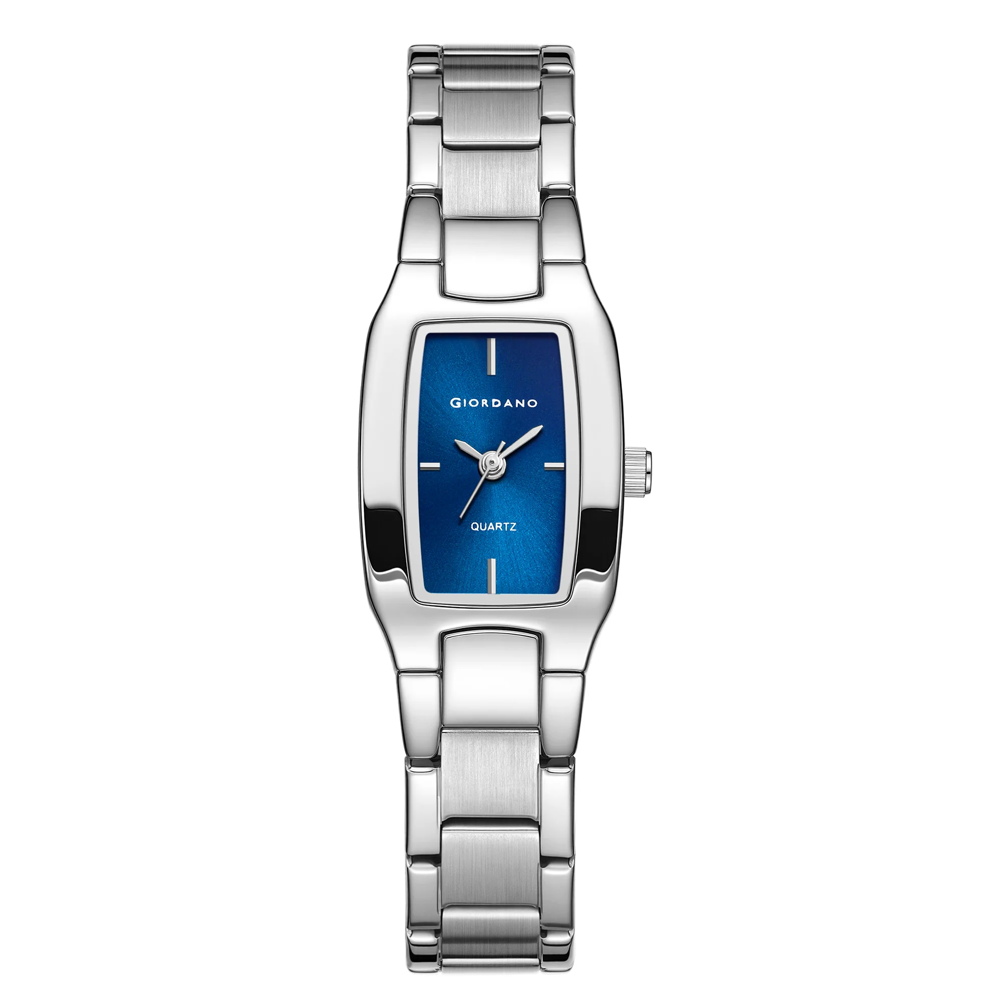 Giordano Classic Analog Watch Watch for Women with Rectangular Dial, Quartz Movement & Stainless Steel Strap - GZ-60170-44 - Image 5