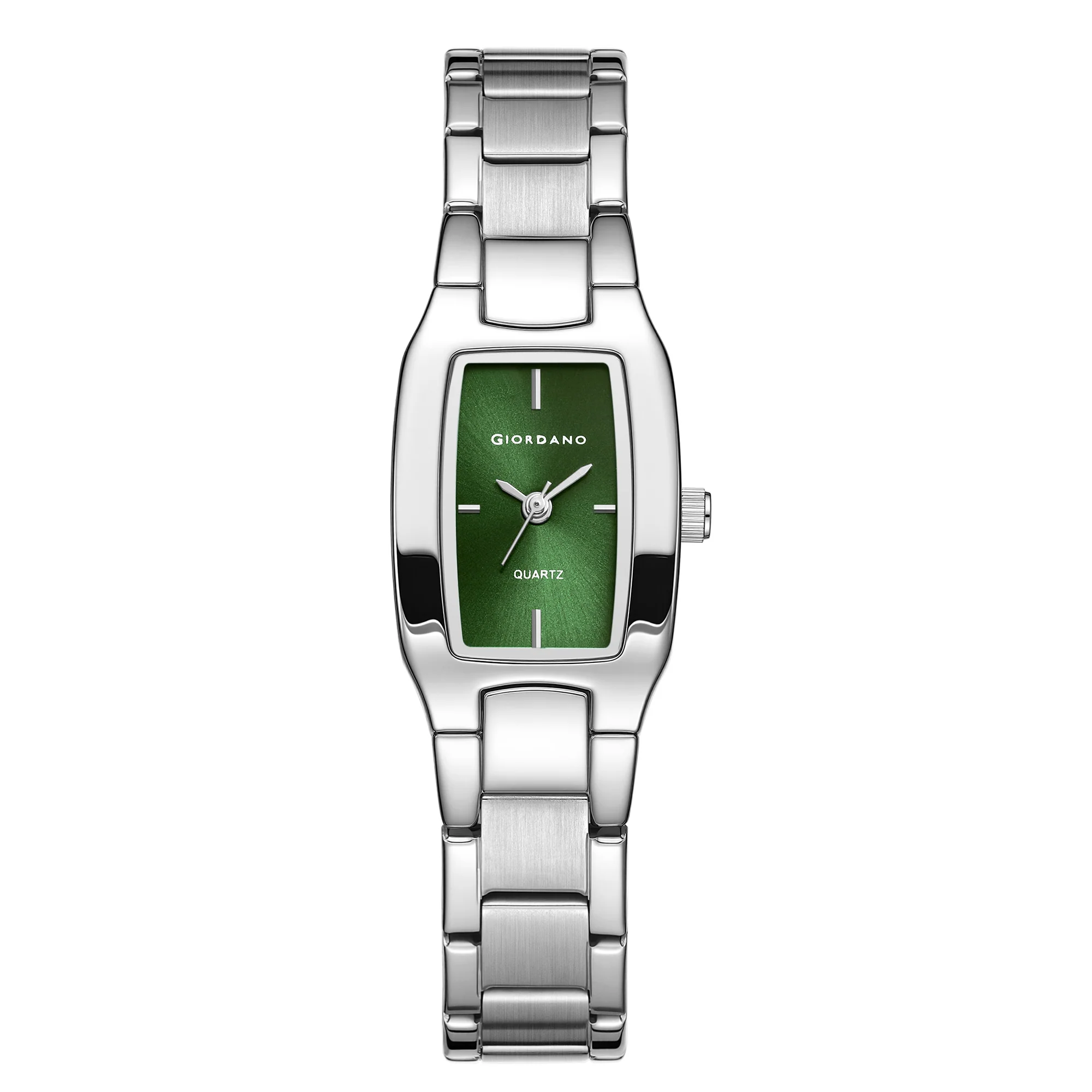Giordano Classic Analog Watch Watch for Women with Rectangular Dial, Quartz Movement & Stainless Steel Strap - GZ-60170-55 - Image 5