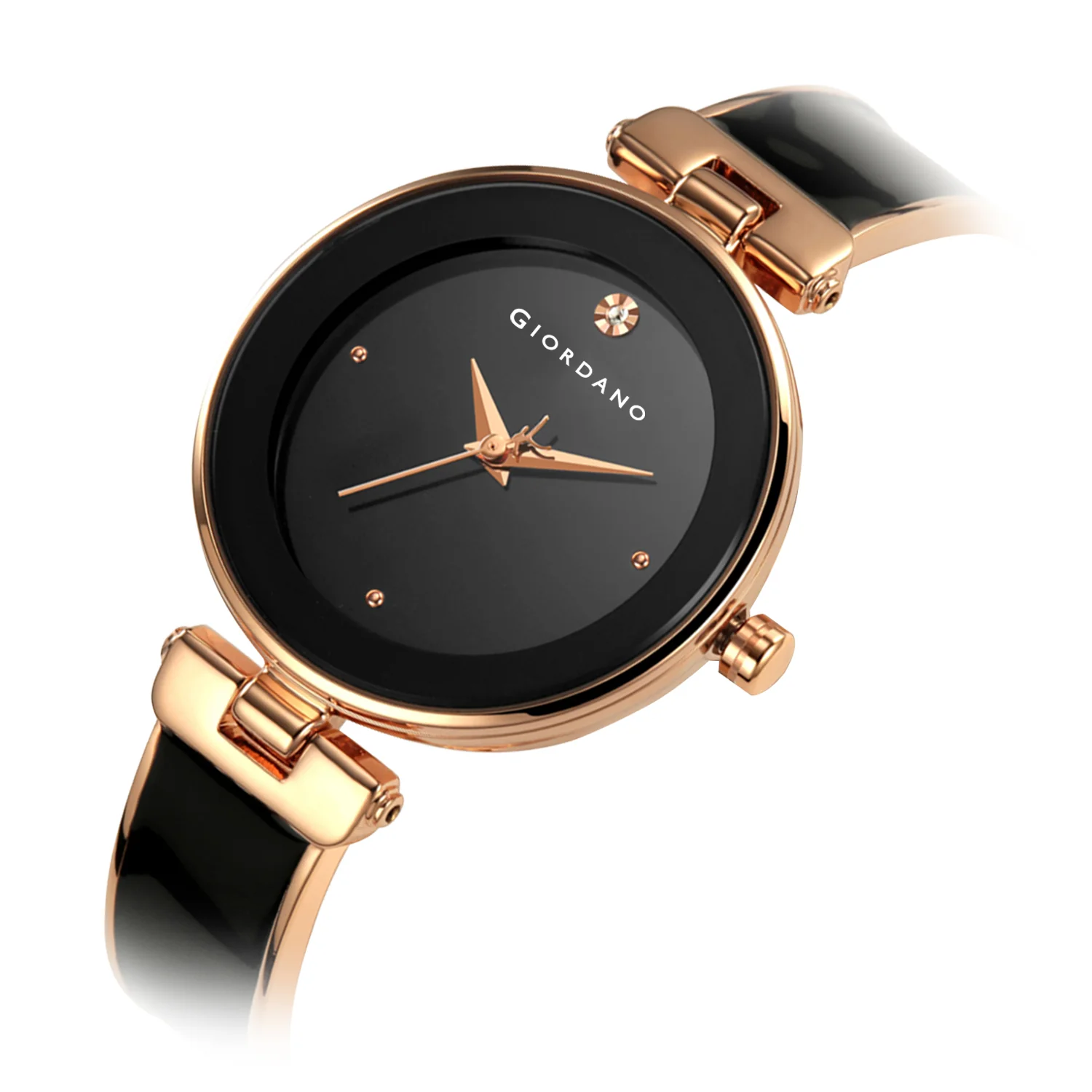 Giordano Designer Analog Watch for Women – Glossy Round Dial & Bracelet Style Stainless Steel Strap | GZ-60099-11 - Image 7