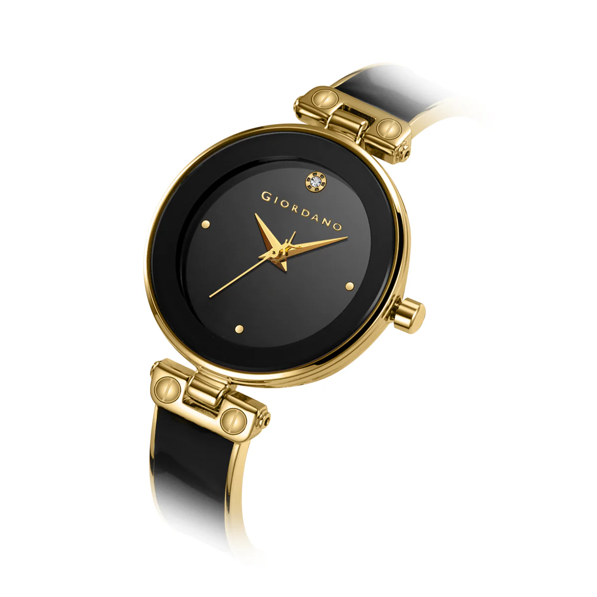 Giordano Designer Analog Watch for Women – Glossy Round Dial & Bracelet Style Stainless Steel Strap | GZ-60099-44 - Image 4
