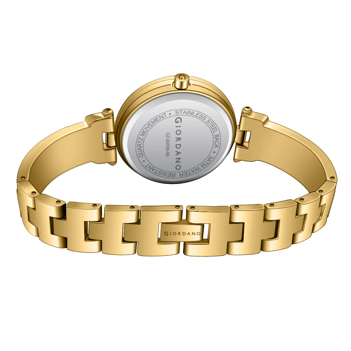 Giordano Designer Analog Watch for Women – Glossy Round Dial & Bracelet Style Stainless Steel Strap | GZ-60099-66 - Image 6