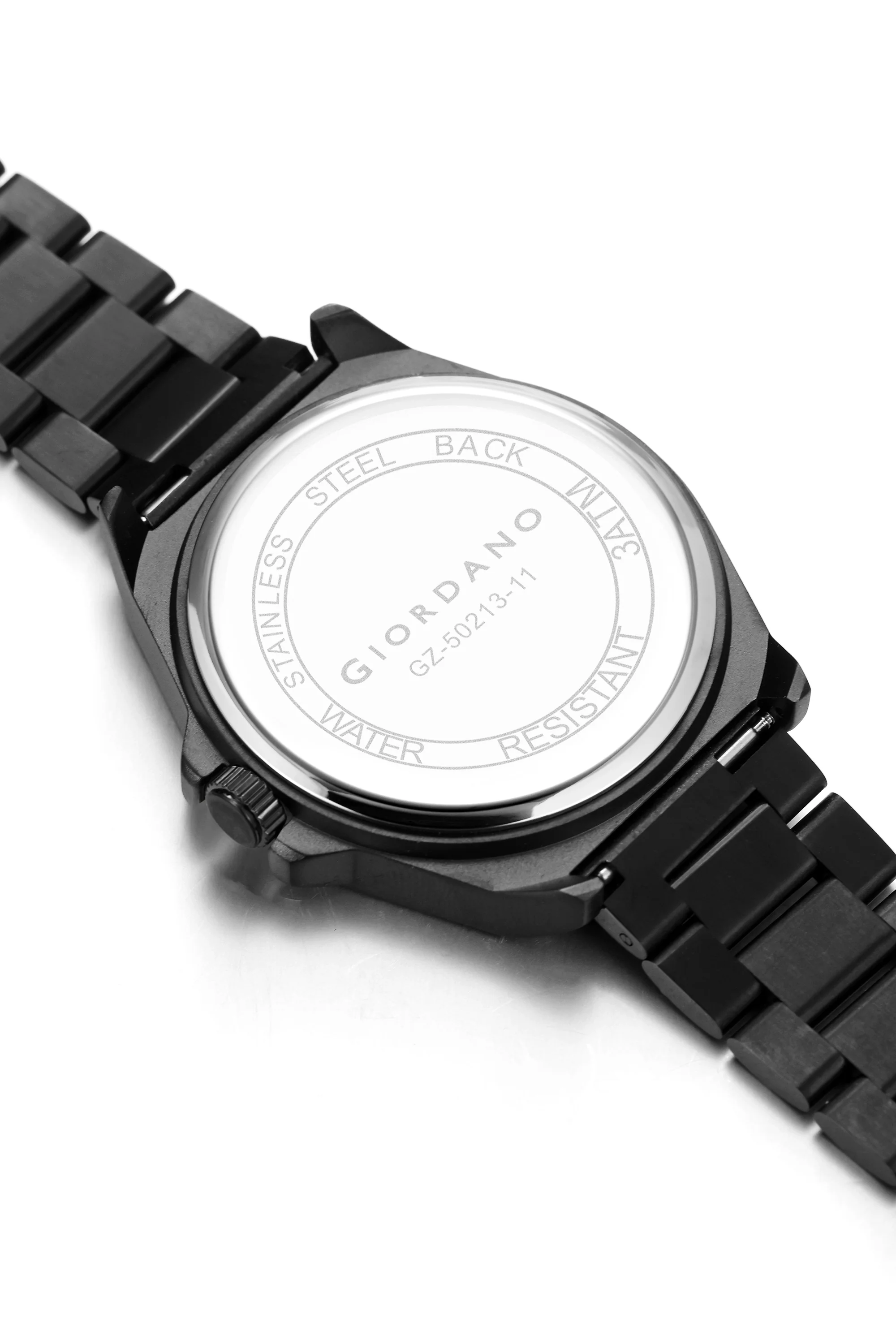 Giordano Elegant Analog Quartz Watch for Men with Multi-Function Hexagonal Dial, Date Display and Stainless Steel Strap - GZ-50213-11 - Image 6