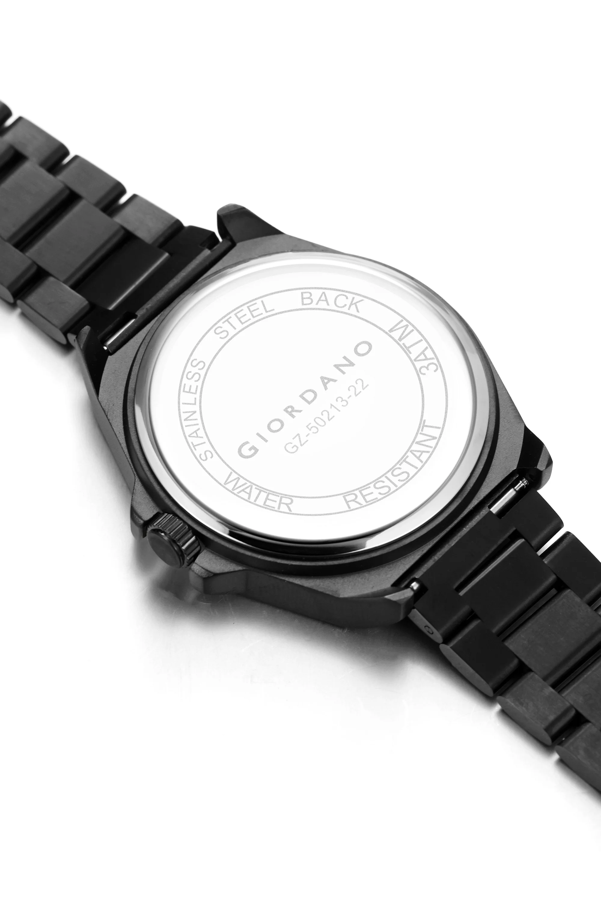 Giordano Elegant Analog Quartz Watch for Men with Multi-Function Hexagonal Dial, Date Display and Stainless Steel Strap - GZ-50213-22 - Image 5