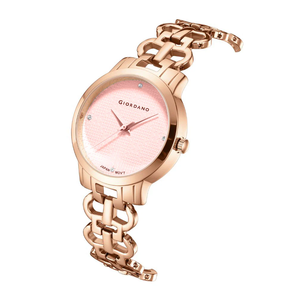 Giordano Fashionista Collection Analog Watch for Women with Classy Dial, Bracelet Strap and Stylish & Elegant Design C2204-11 - Image 5