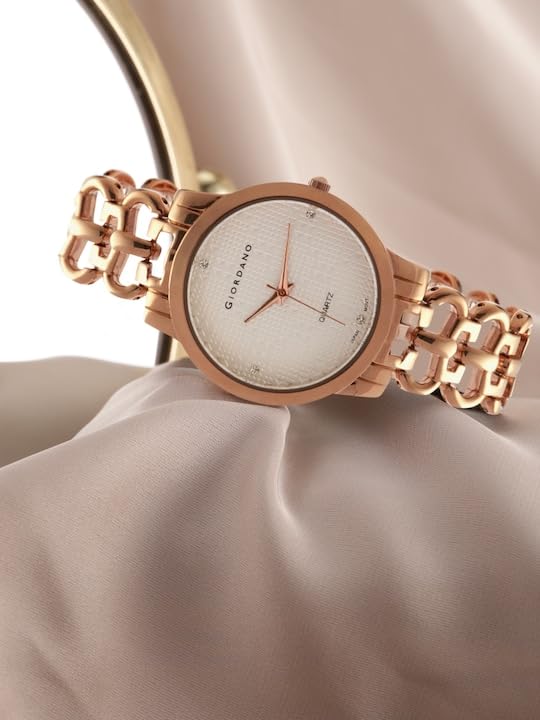 Giordano Fashionista Collection Analog Watch for Women with Classy Dial, Bracelet Strap and Stylish & Elegant Design C2204-22 - Image 3