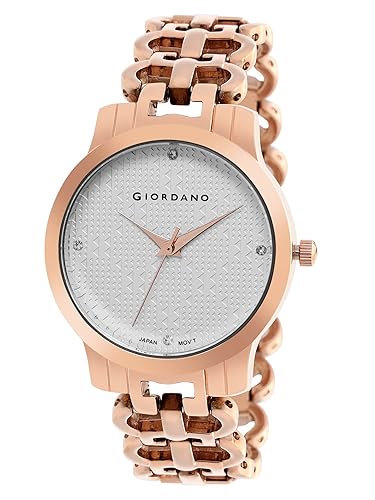 Giordano Fashionista Collection Analog Watch for Women with Classy Dial, Bracelet Strap and Stylish & Elegant Design C2204-22 - Image 4