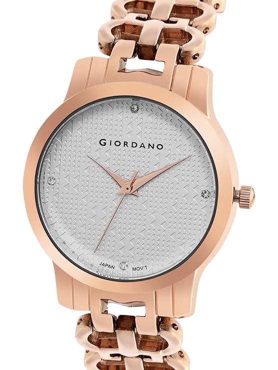 Giordano Fashionista Collection Analog Watch for Women with Classy Dial, Bracelet Strap and Stylish & Elegant Design C2204-22 - Image 6