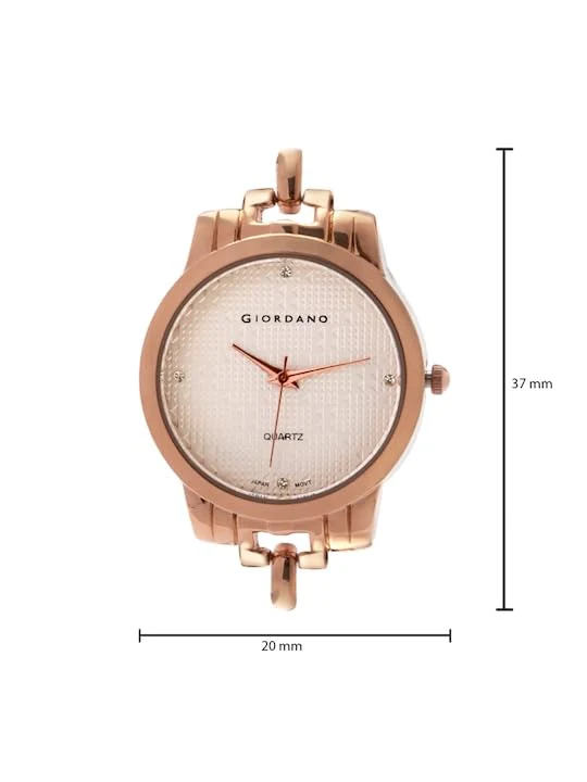 Giordano Fashionista Collection Analog Watch for Women with Classy Dial, Bracelet Strap and Stylish & Elegant Design C2204-22 - Image 7
