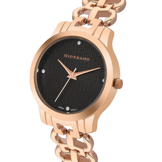 Giordano Fashionista Collection Analog Watch for Women with Classy Dial, Bracelet Strap and Stylish & Elegant Design C2204-33 - Image 5