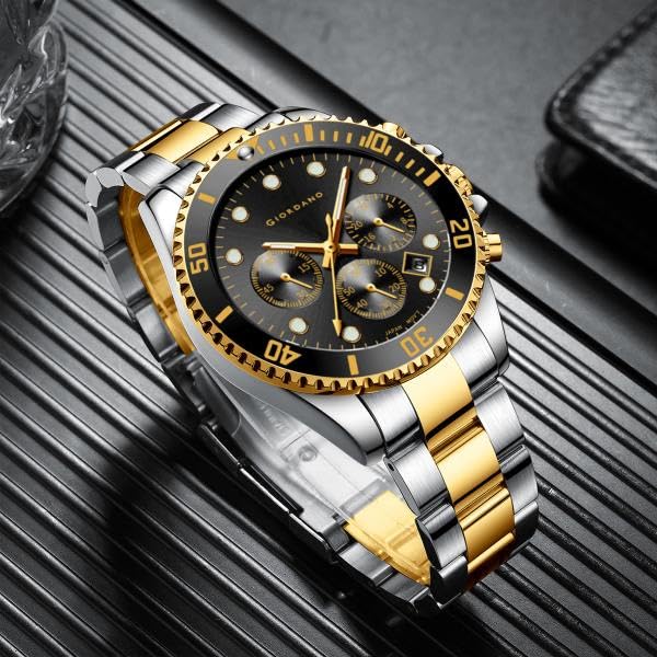 Giordano Multi-Function Analog Wrist Watch for Men Water Resistant with Classy Dial and Strap|Compliment Your Look|Ideal Gift for|Men's|Boy | GZ-50085-44 - Image 3