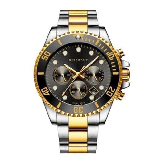 Giordano Multi-Function Analog Wrist Watch for Men Water Resistant with Classy Dial and Strap|Compliment Your Look|Ideal Gift for|Men's|Boy | GZ-50085-44 - Image 4