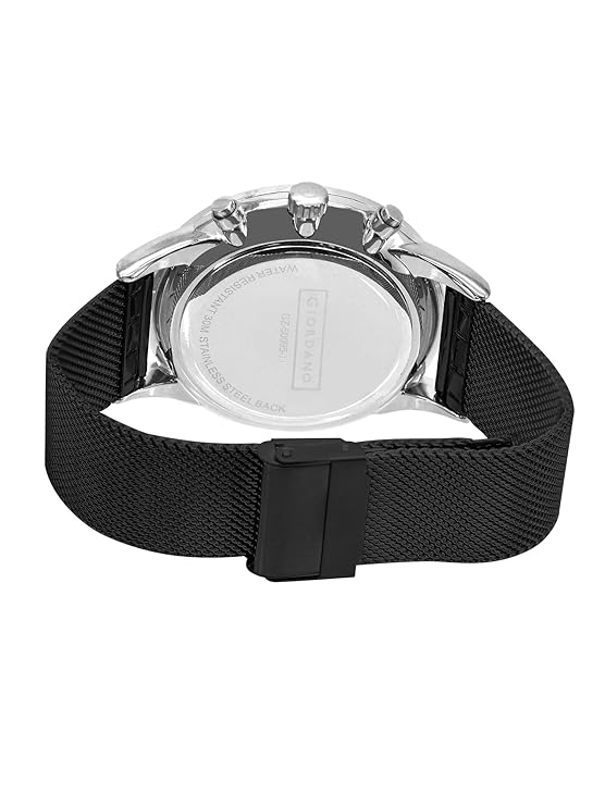 Giordano Multi Function - Performance Sport Watch for Men with Stopwatch Function & Mesh Metal Strap | GZ-50095-11 - Image 6