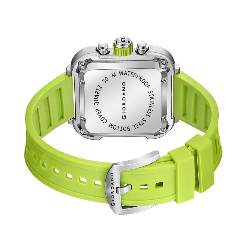 Giordano Multifunction Watch for Men - Perfect Blend of Style and Utility” | Water Resistant Square dial Unique Design Wrist Watch for Man | Best Gift for Males | GZ-50099-01 - Image 9