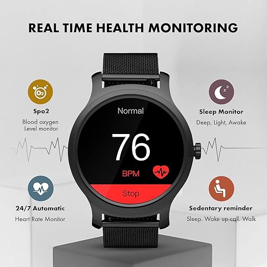 Giordano Smartwatch | GT01-BK - Image 4