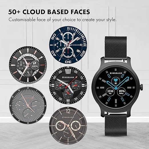 Giordano Smartwatch | GT01-BK - Image 7