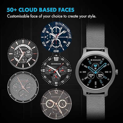 Giordano Smartwatch | GT01-SS - Image 6