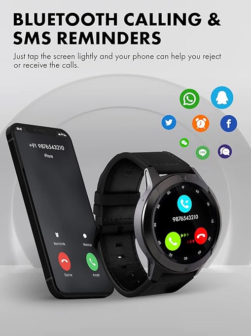 Giordano Smartwatch | GT04-BK - Image 3