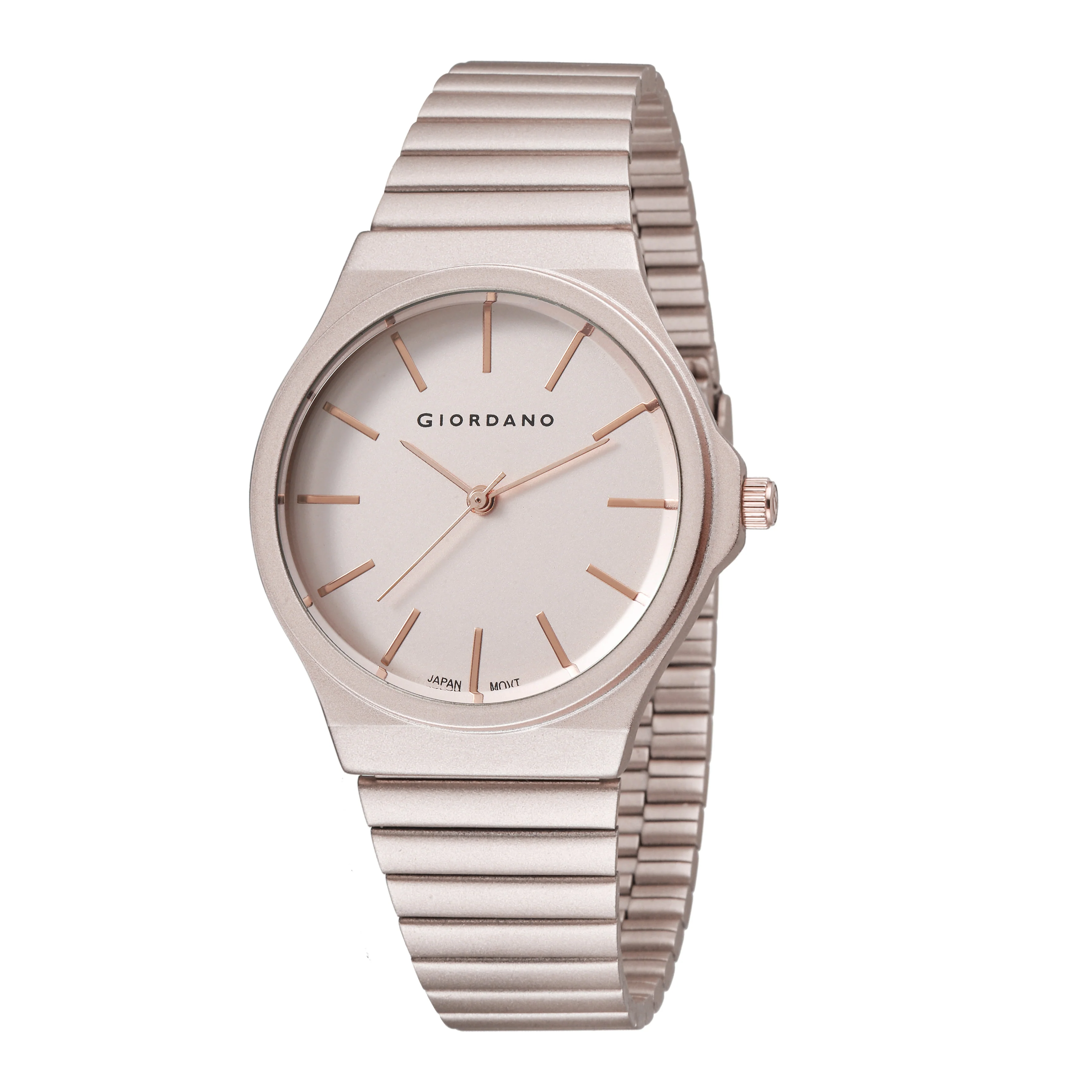 Giordano Stylish Analog Watch for Women with Round dial, 3 Hand Mechanism and Stainless Steel Strap - GZ-60058-33 - Image 4