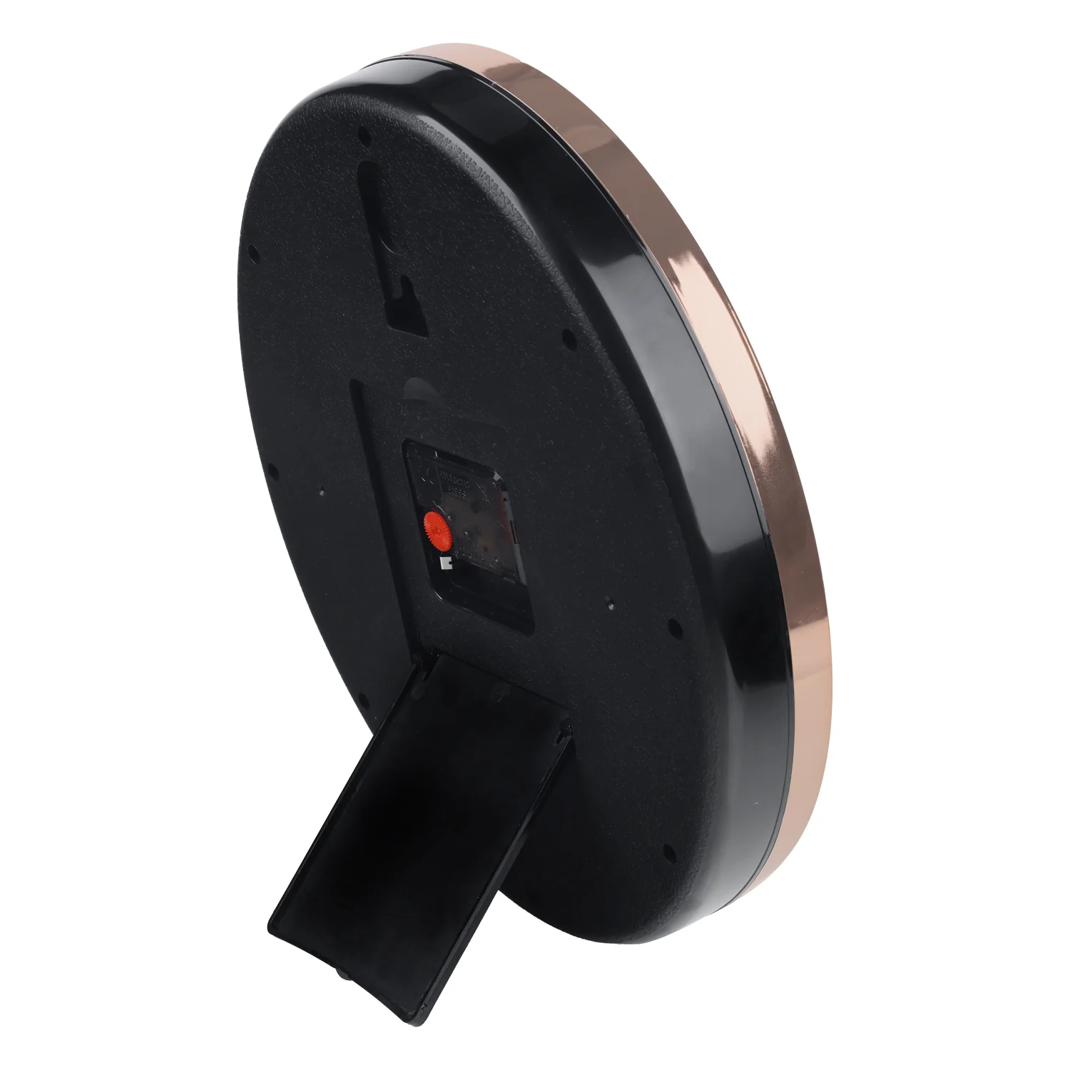 Giordano Wall Clock, Silent Sweep Non-Ticking Quartz Movement, Grey Dial, Rose Gold Oval Plastic Frame, Metal Hand - GDCLTY1001RGGRY - Image 8